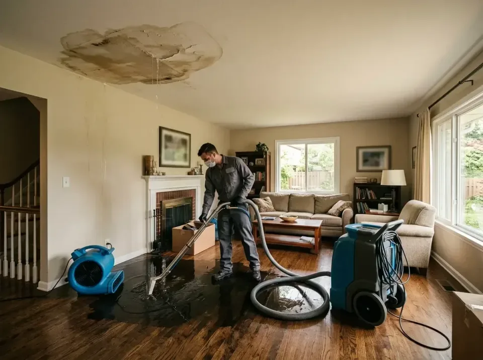 attic-pipe-burst-ceiling-drip-008 — frequently asked questions, Water Damage Restoration & Carpet Care in Chickasha, OK